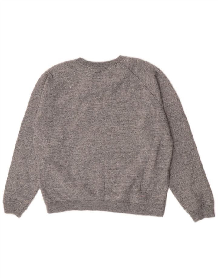 Felpa da donna Jack Wills Jumper UK 12 Cotone grigio medio