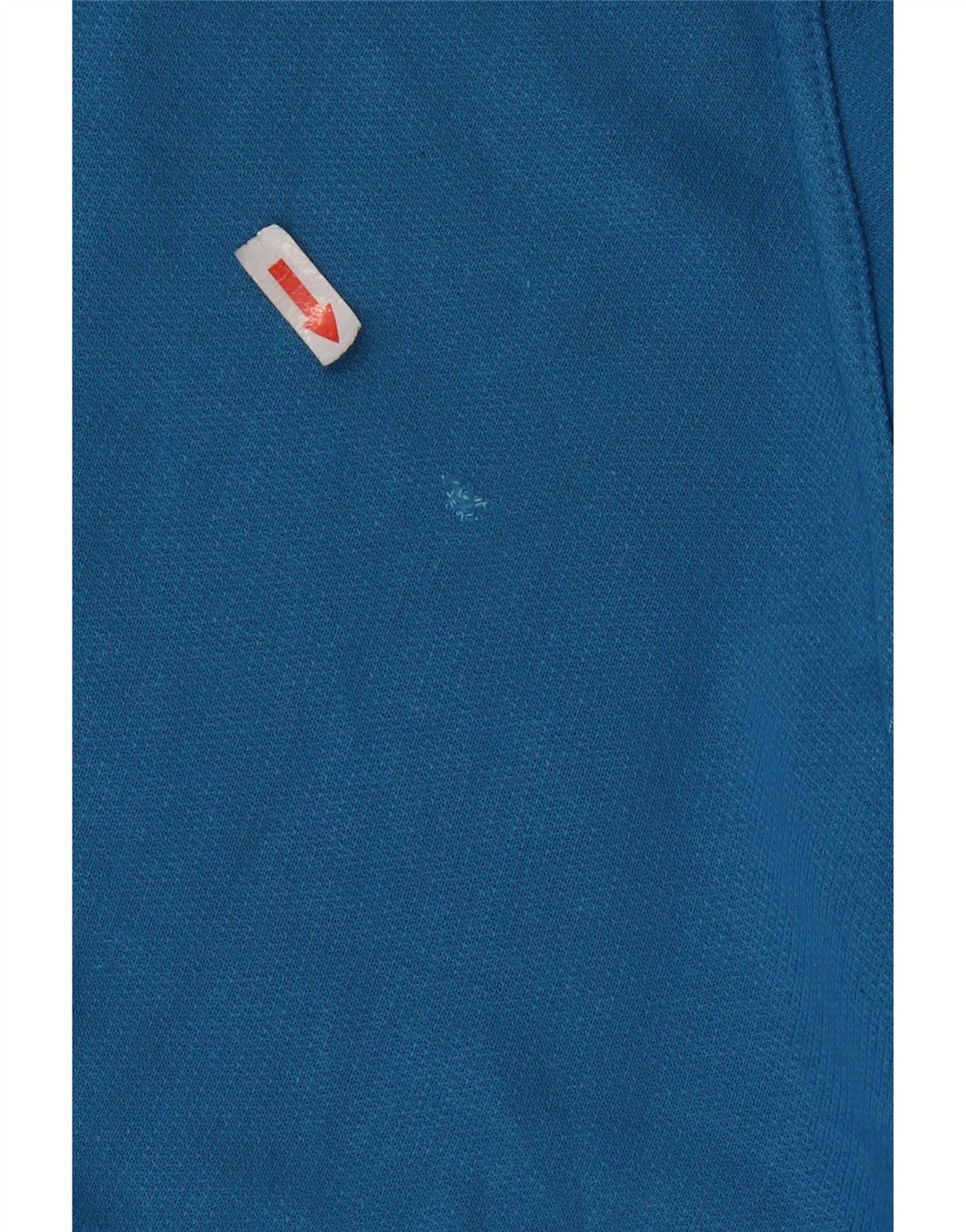 Felpa grafica da uomo vintage maglione blu medio in cotone retrò