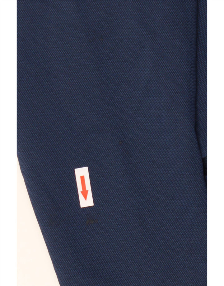 Giacca blazer a 2 bottoni da uomo Zara EU 48 poliestere blu navy medio