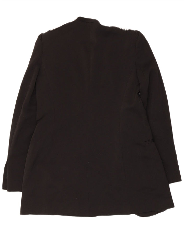 Giacca blazer aperta da donna Zara UK 12 media nera