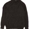 Maglione maglione girocollo da uomo Zara grigio medio
