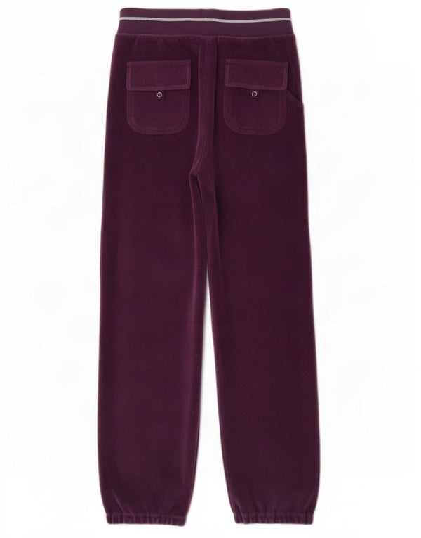 Pantaloni da tuta in velluto per ragazze Champion, pantaloni da jogging, 9-10 anni, viola medio