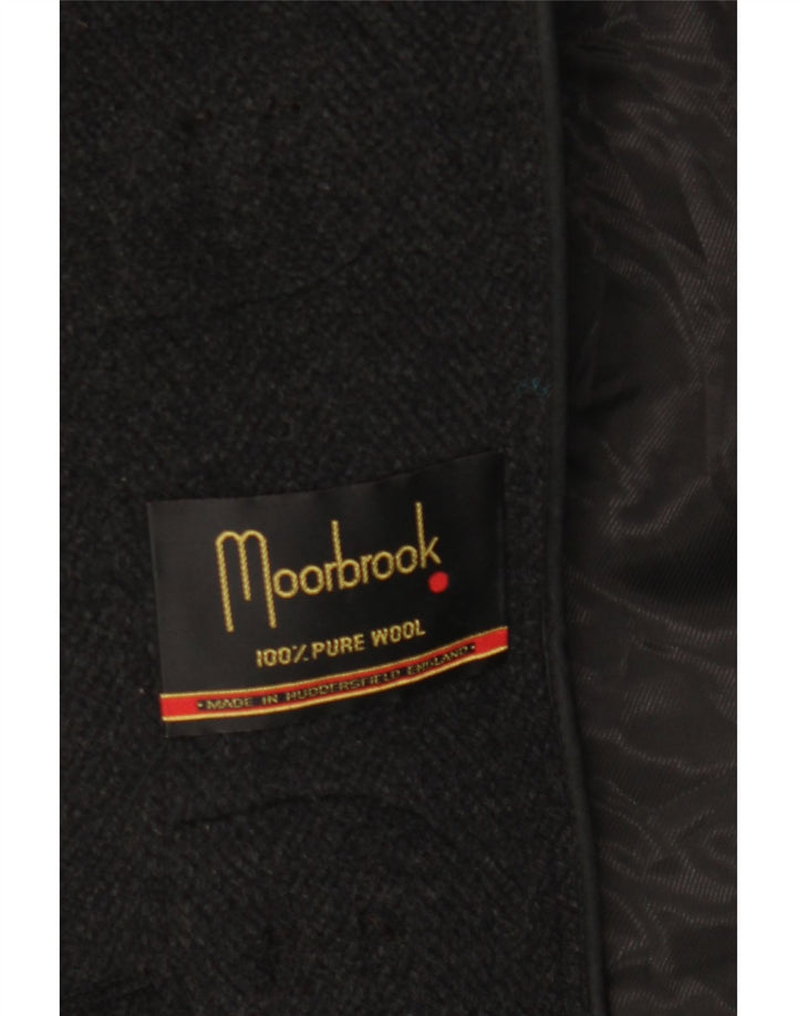 Montgomery con cappuccio da uomo Moorbrook IT 52 XL lana nera