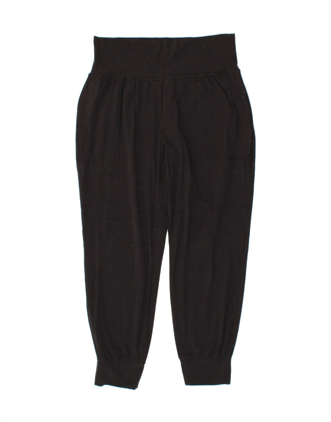 ATHLETA Womens Tracksuit Trousers Joggers UK 14 Large  Black Nylon Vintage Athleta and Second-Hand Athleta from Messina Hembry 