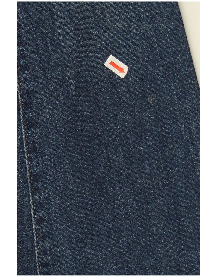 Jeans svasati a vita alta da donna Levi's W25 L32 cotone blu navy