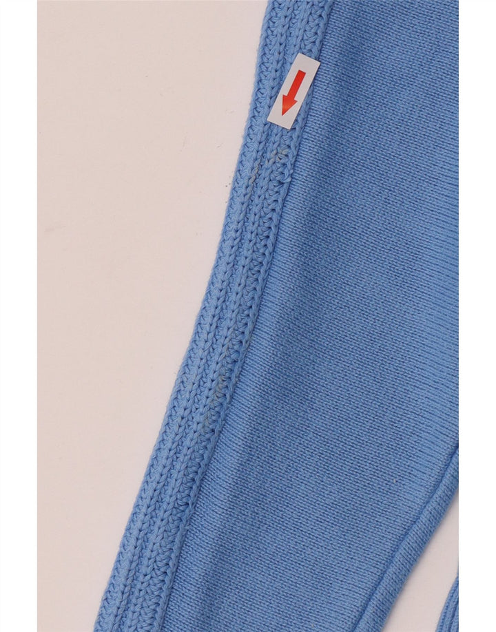Maglione maglione oversize con zip e collo oversize da donna Tommy Hilfiger UK 10 piccolo blu
