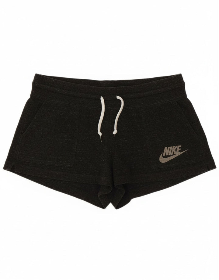 Pantaloncini sportivi Nike da donna UK 14 grigio medio chiazzato