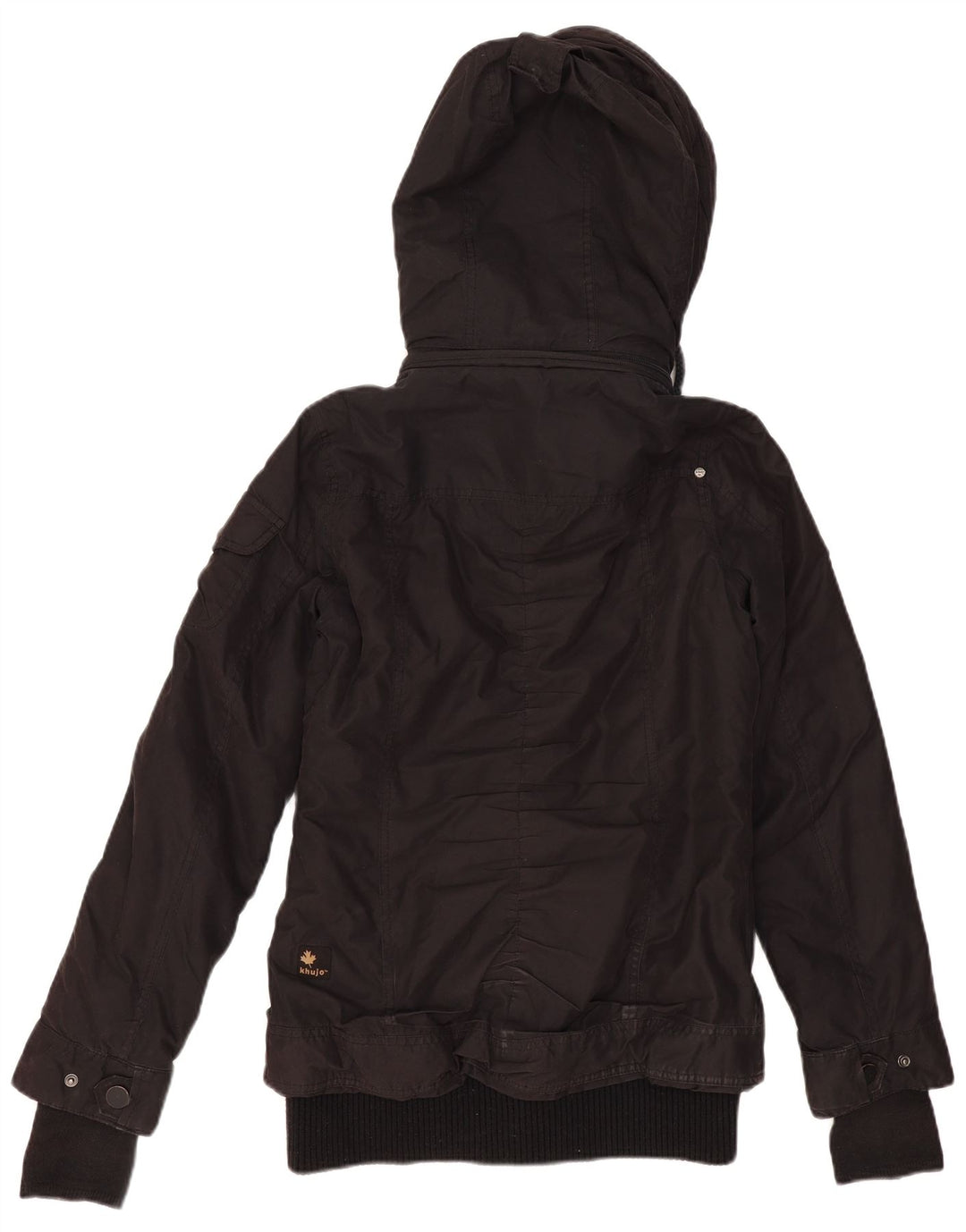 Giacca utilitaria da uomo con cappuccio KHUJO UK 38 poliestere nero medio