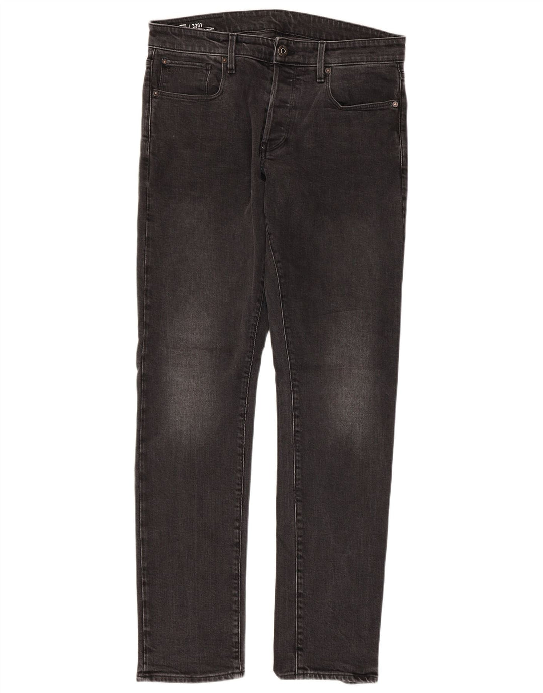 Jeans G-STAR da uomo 3301 slim affusolati W34 L34 Grigio