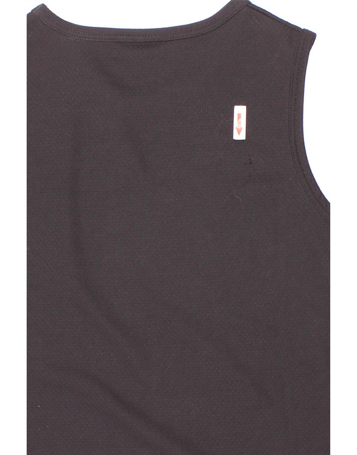 Pyrex Gilet grafico per ragazzi 10-11 anni Piccolo poliestere nero
