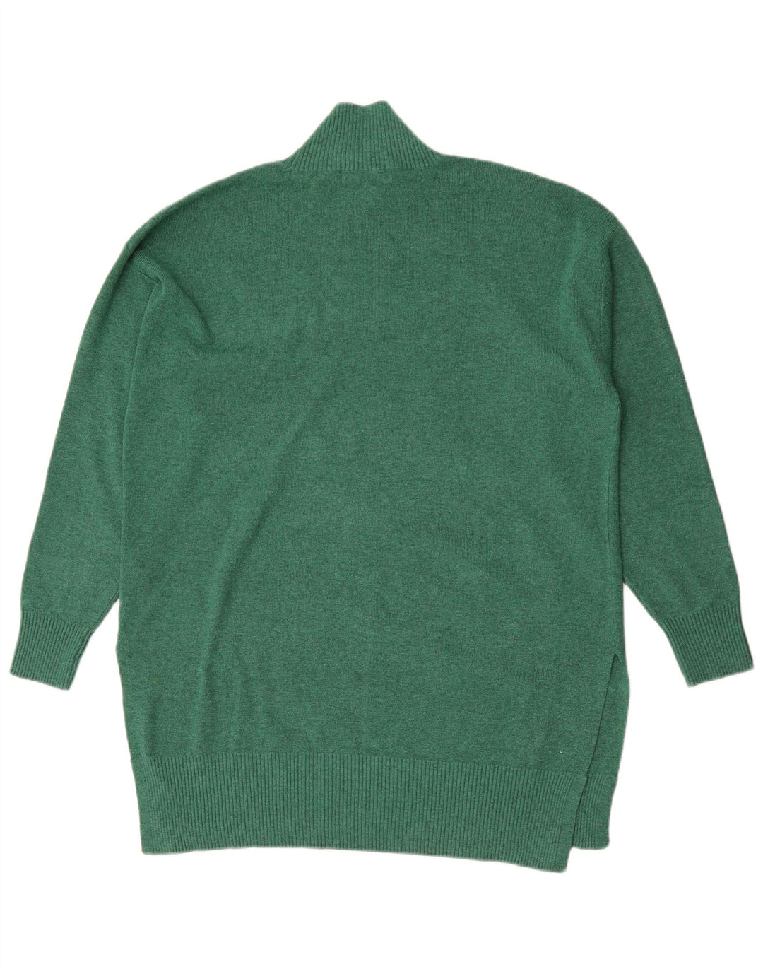 Maglione maglione a collo alto da donna Marks & Spencer UK 14 Verde medio