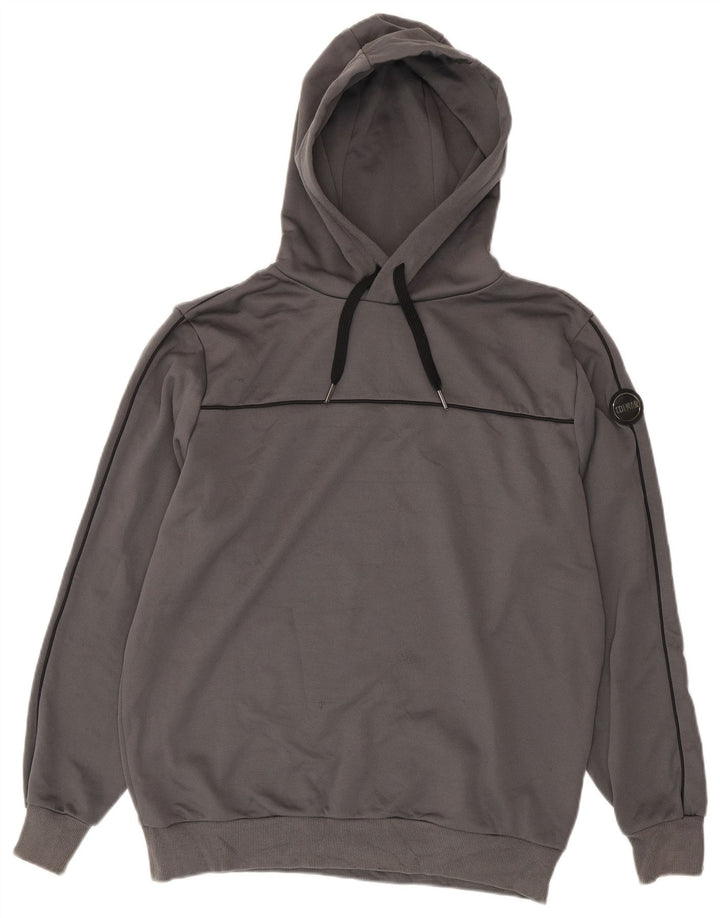 Felpa con cappuccio da uomo Colmar XL in poliestere grigio