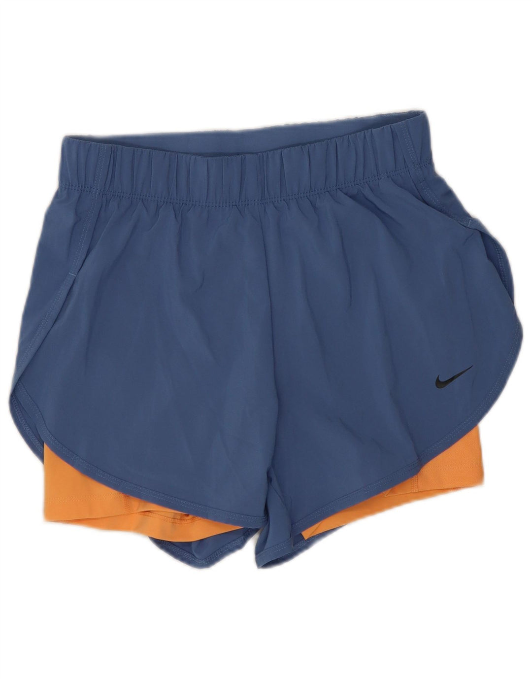 Pantaloncini sportivi Nike Dri Fit da donna UK 8 piccoli blu