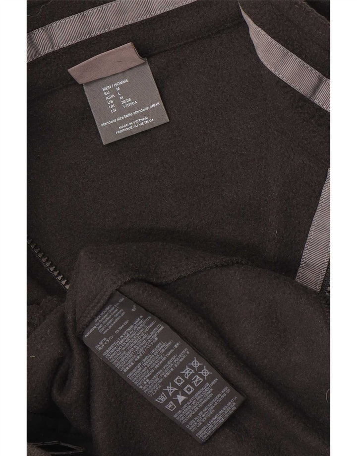 Giacca in pile da uomo Jack Wolfskin UK 36/38 Small Poliestere nero