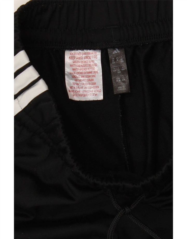 Pantaloni della tuta Adidas Climacool da ragazzo 11-12 anni in poliestere nero