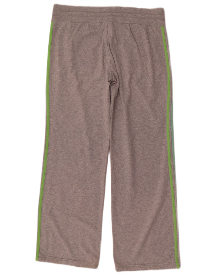 Pantaloni della tuta da donna Adidas UK 14 cotone grigio medio
