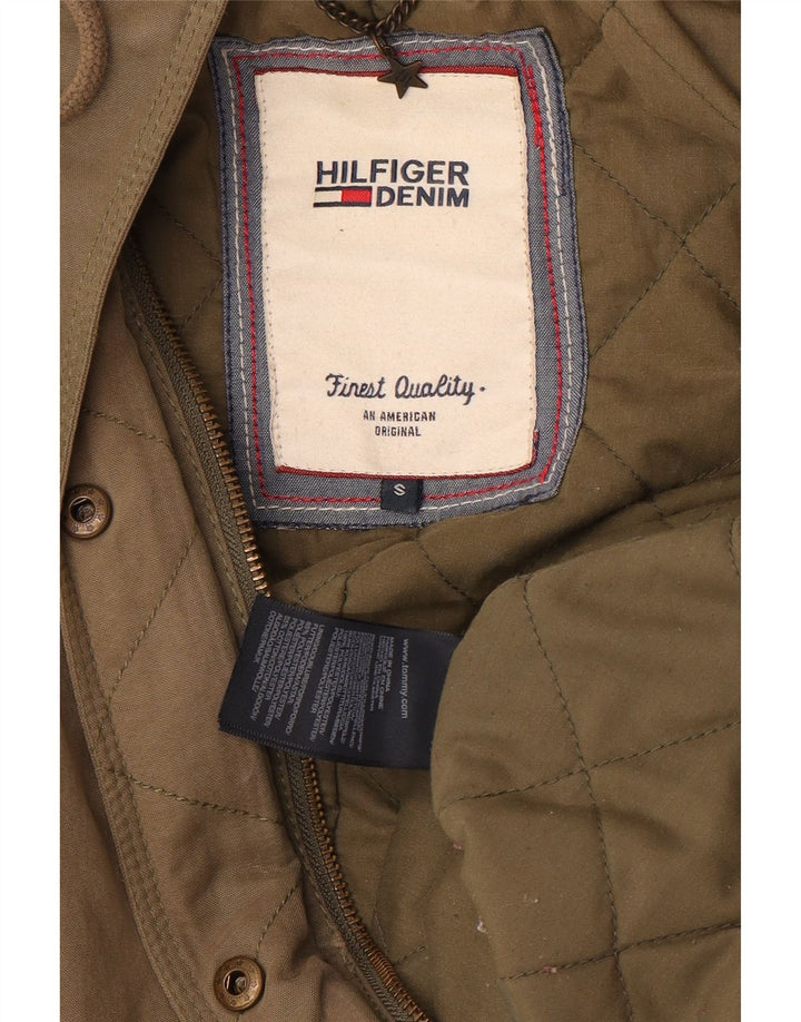 Giacca parka oversize con cappuccio da donna Tommy Hilfiger UK 10 Small Khaki