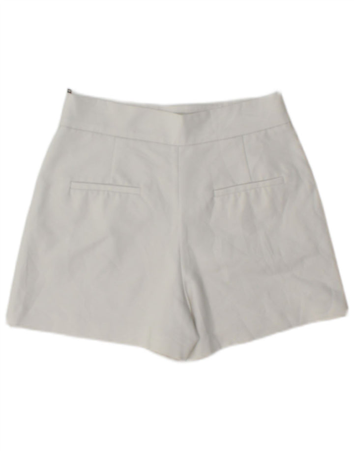 Pantaloncini chino da donna Zara XS W24 poliestere bianco