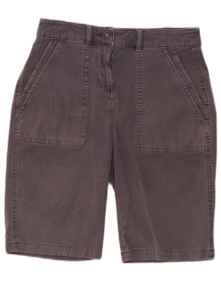 Pantaloncini chino da donna White Stuff UK 8 piccoli W28 cotone grigio