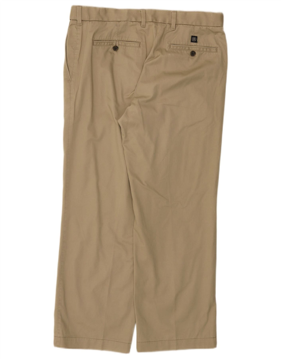 MARKS & SPENCER Pantaloni chino dritti da uomo W34 L29 Cotone beige