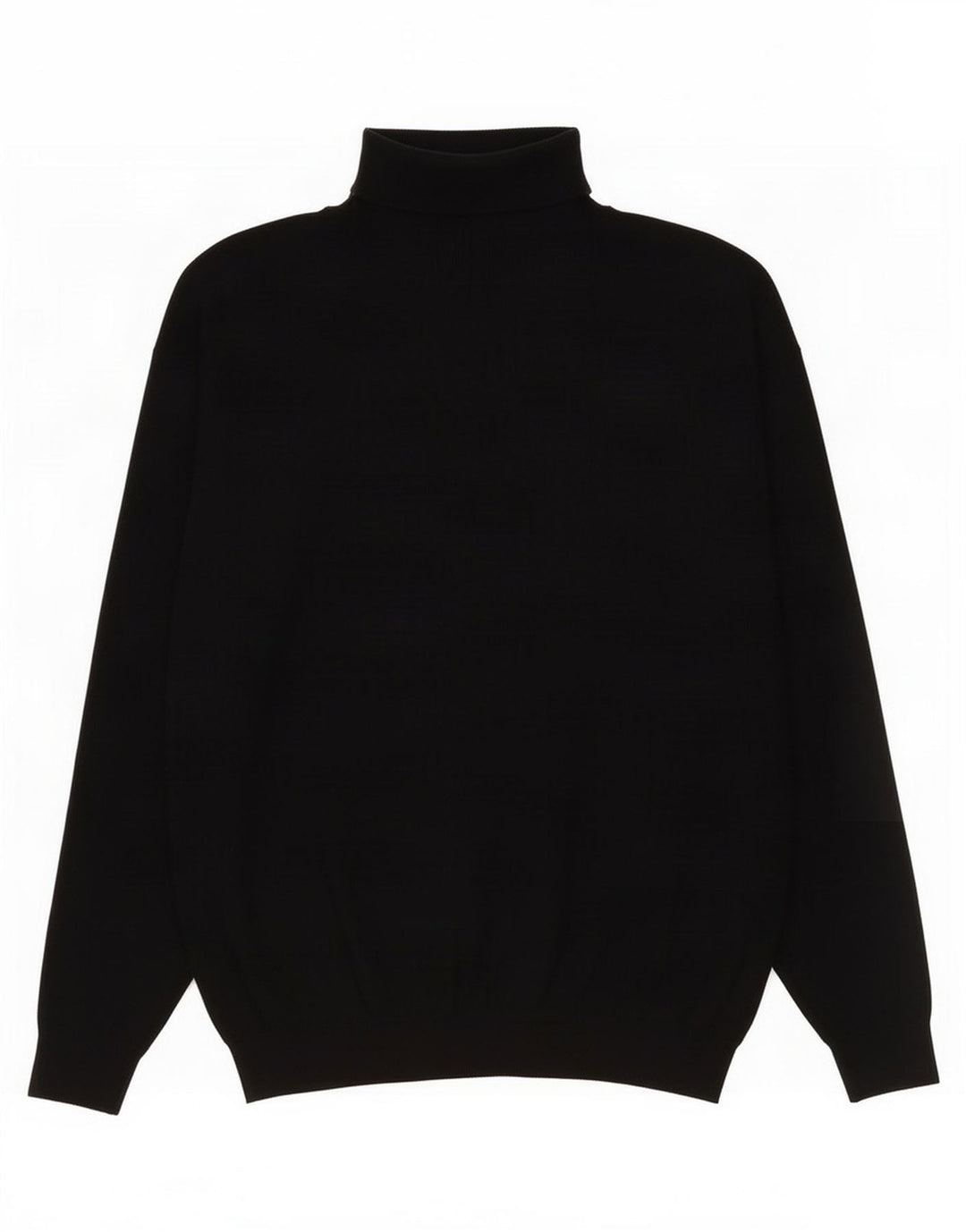 Maglione maglione collo alto da uomo Zara grande nero