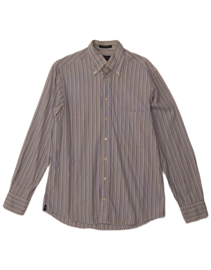 GANT Camicia Uomo Piccola in Cotone a Righe Multicolori