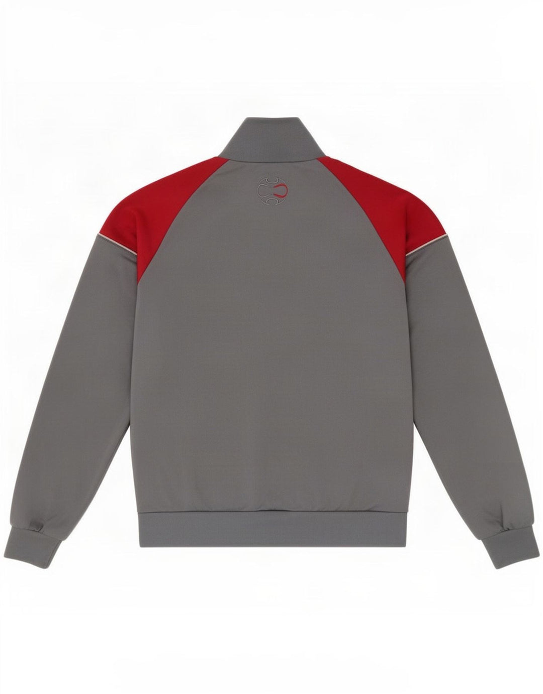 Giacca da tuta da ragazzo Adidas 13-14 anni in poliestere color block grigio