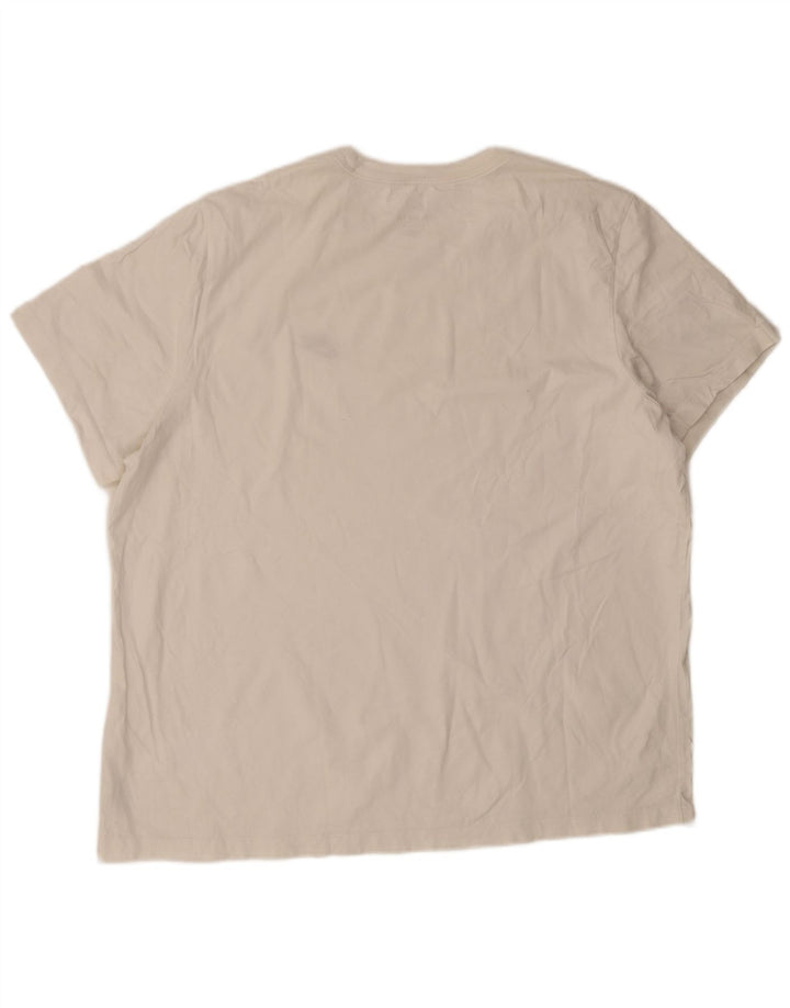 T-shirt da uomo Nike Top 3XL in cotone bianco
