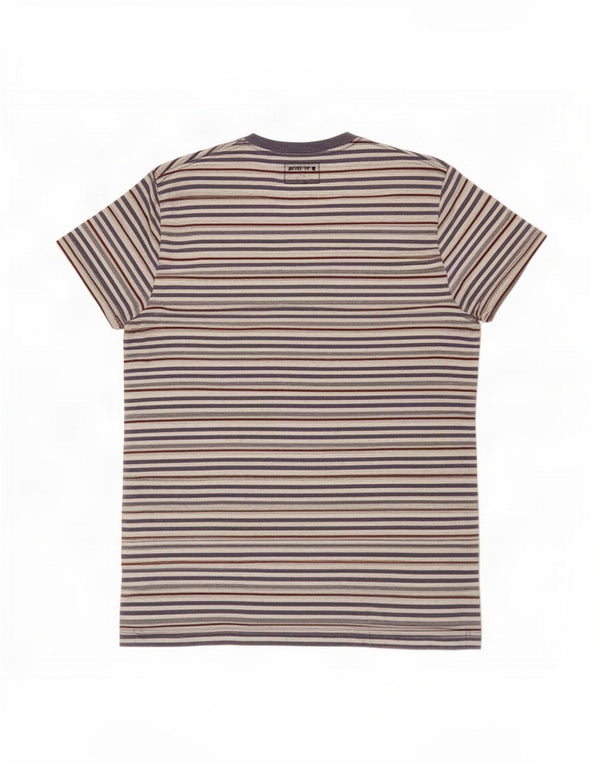 T-shirt da uomo French Connection Top grande gessato multicolore
