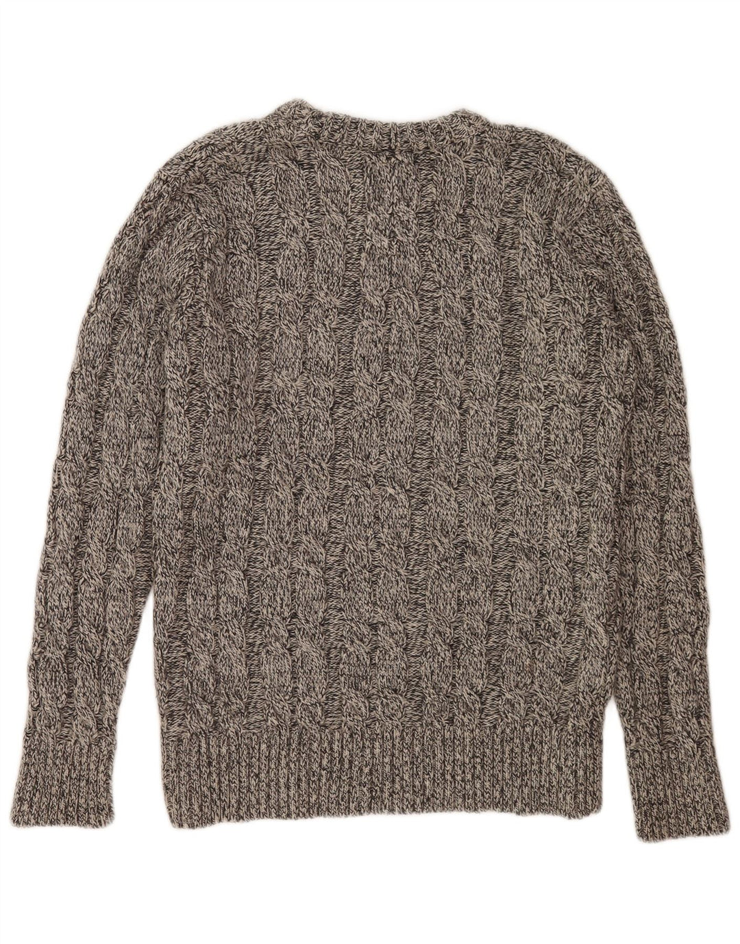 Maglione maglione girocollo da uomo Superdry Acrilico chiazzato grigio medio