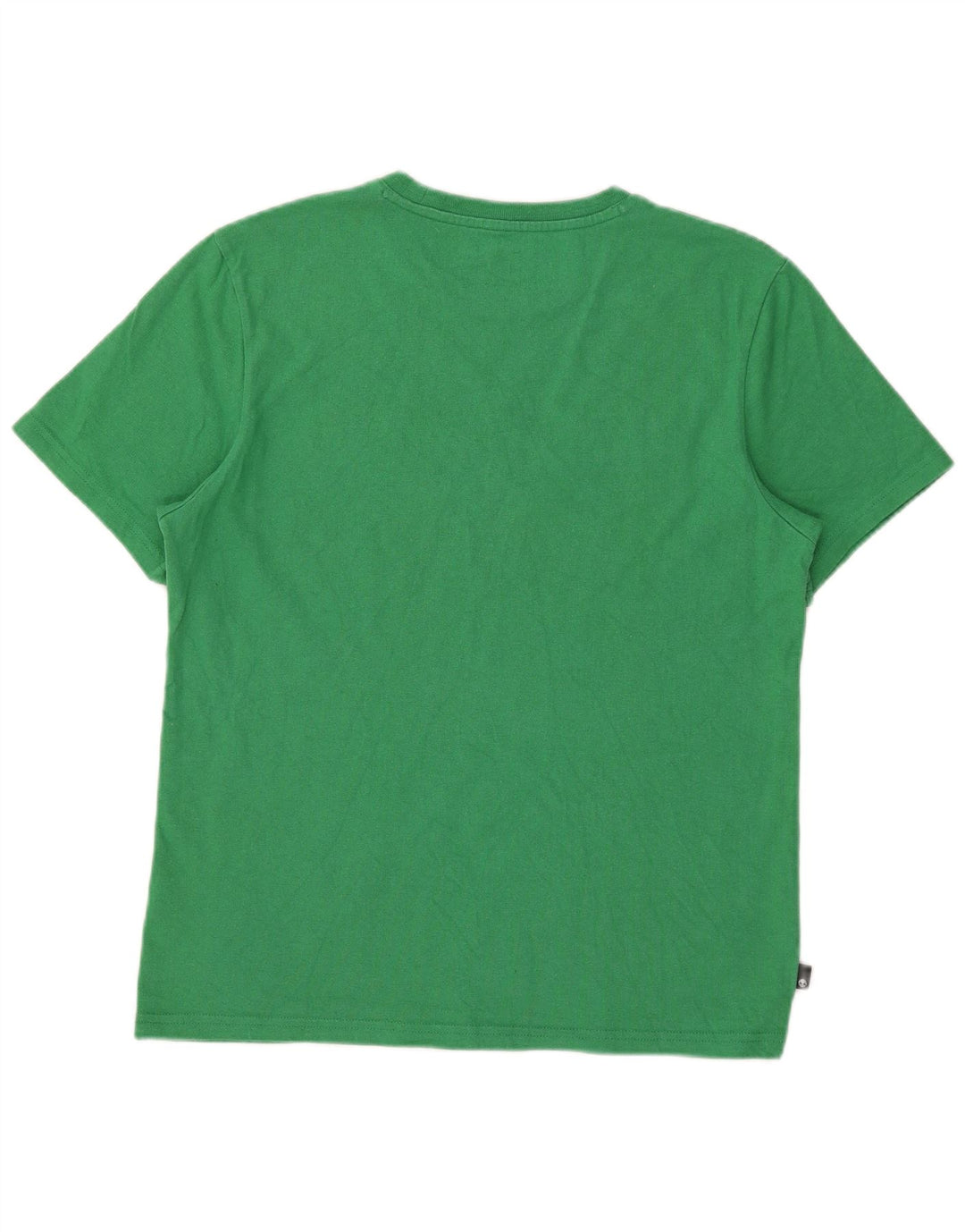T-shirt grafica da uomo con vestibilità regolare Timberland Top in cotone verde medio