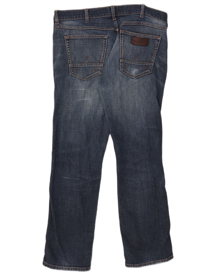 Jeans slim da uomo Wrangler W35 L29 blu navy