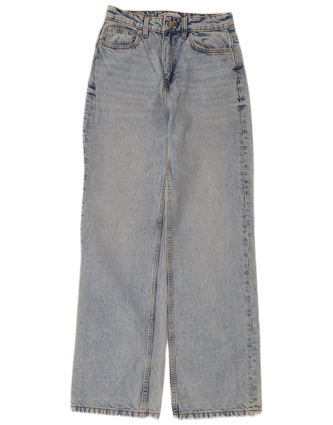 Jeans larghi da donna Zara EU 36 XS W26 L31 Blu