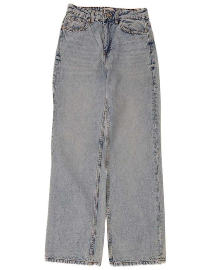 Jeans larghi da donna Zara EU 36 XS W26 L31 Blu