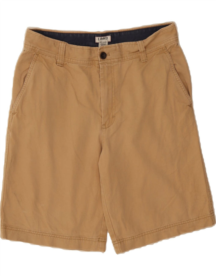IZOD Mens Chino Shorts  W32 Medium Beige Cotton Vintage Izod and Second-Hand Izod from Messina Hembry 