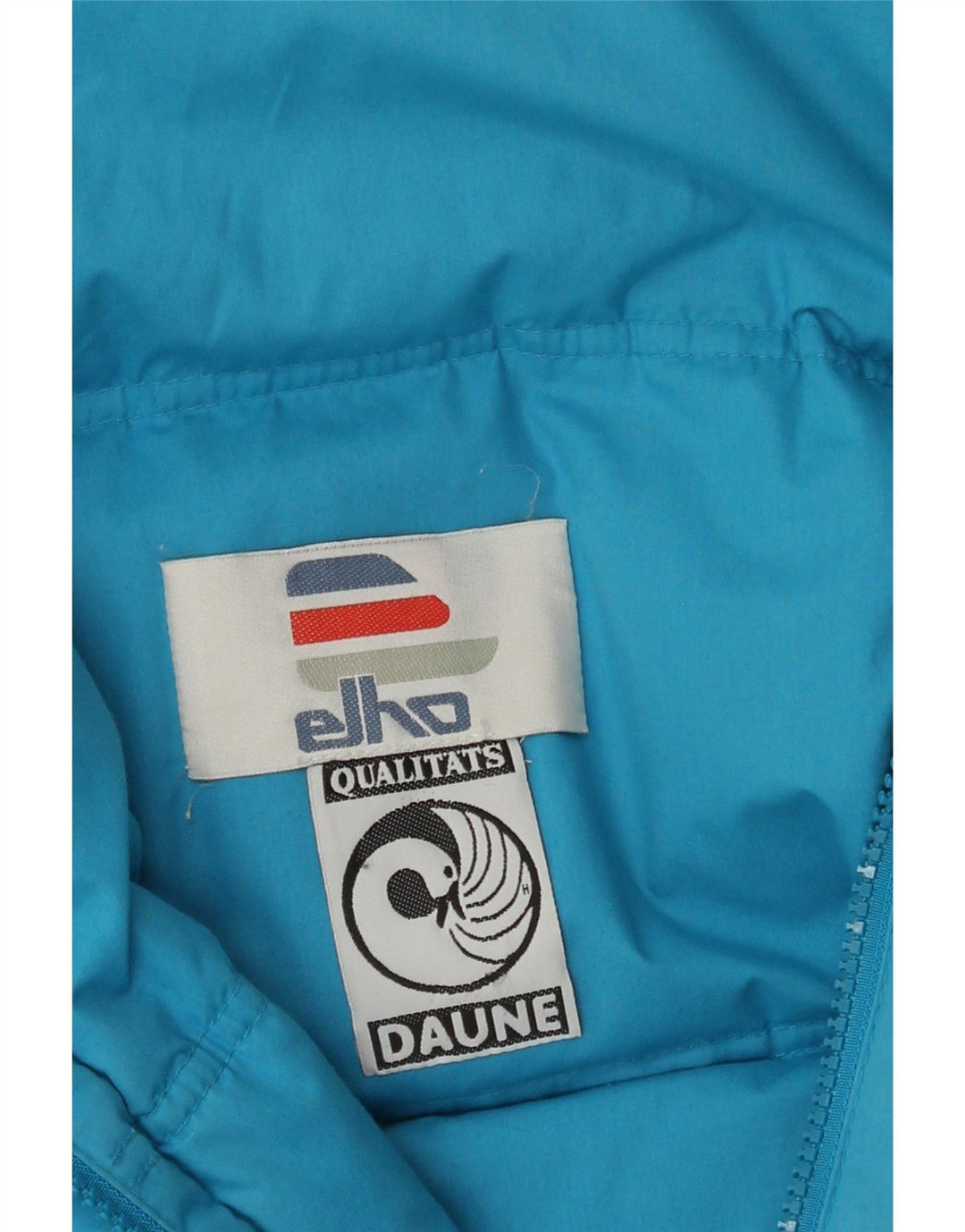 Giacca imbottita oversize con cappuccio da donna Elho UK 18 XL Blu