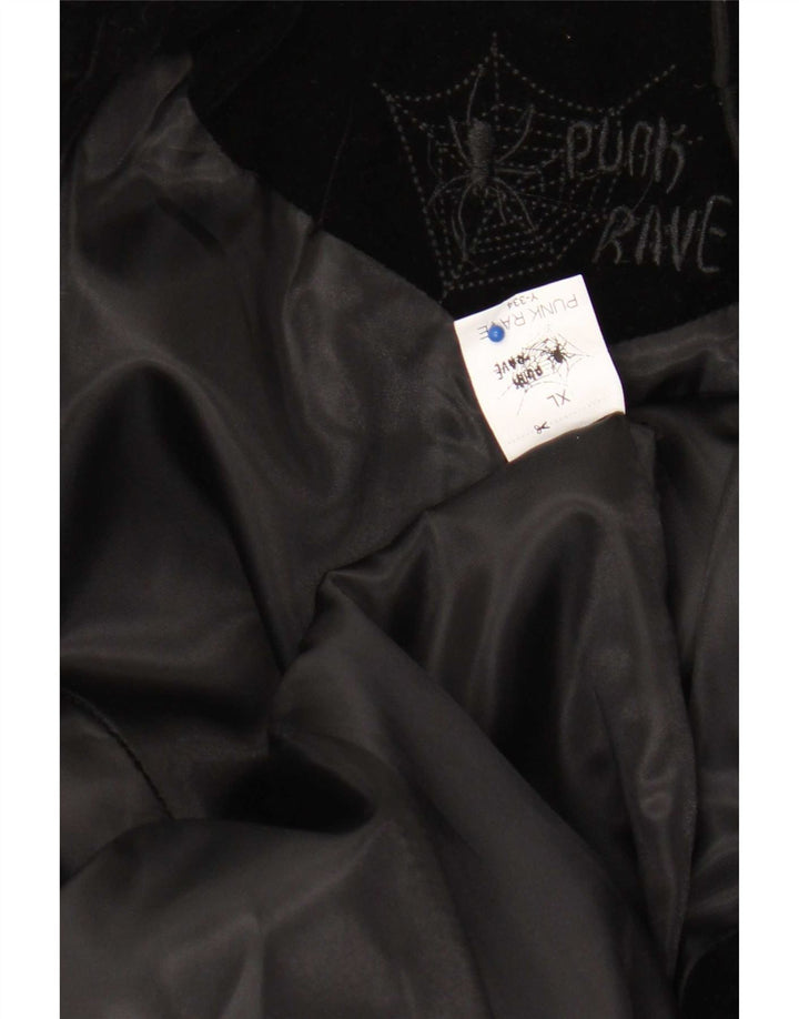 Giacca da donna con frac e blazer UK 18 XL Poliestere nero con motivo cachemire