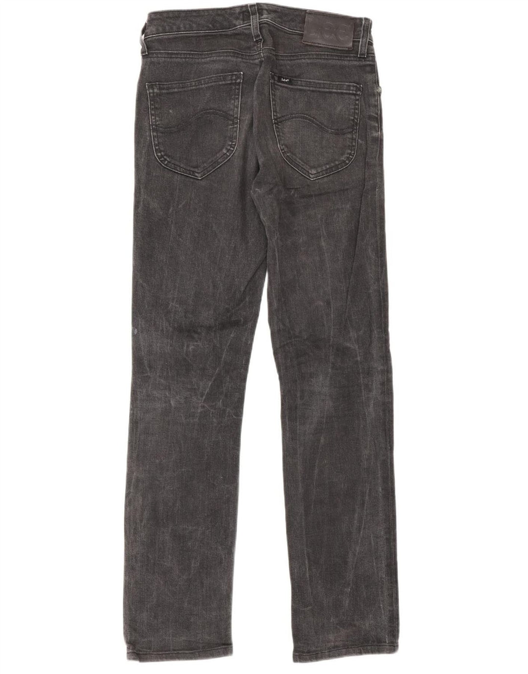 Jeans dritti Marion da donna Lee W28 L33 cotone grigio