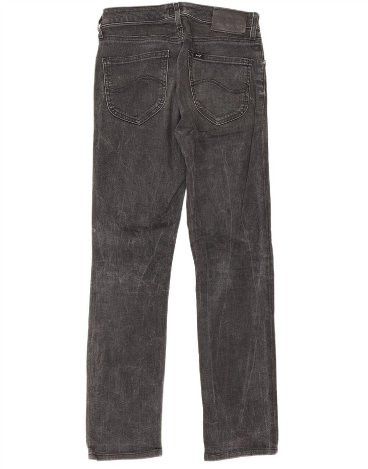 Jeans dritti Marion da donna Lee W28 L33 cotone grigio