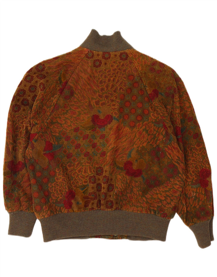 Giacca bomber da donna Bogner UK 18 XL Marrone floreale