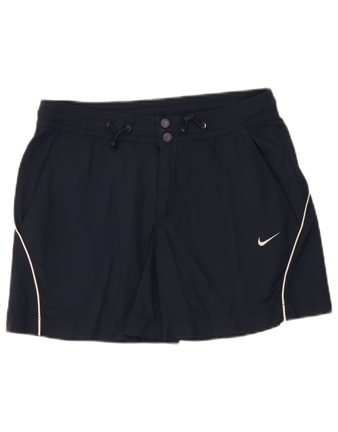 Pantaloncini sportivi Nike da donna UK 8/10 piccoli in nylon blu navy