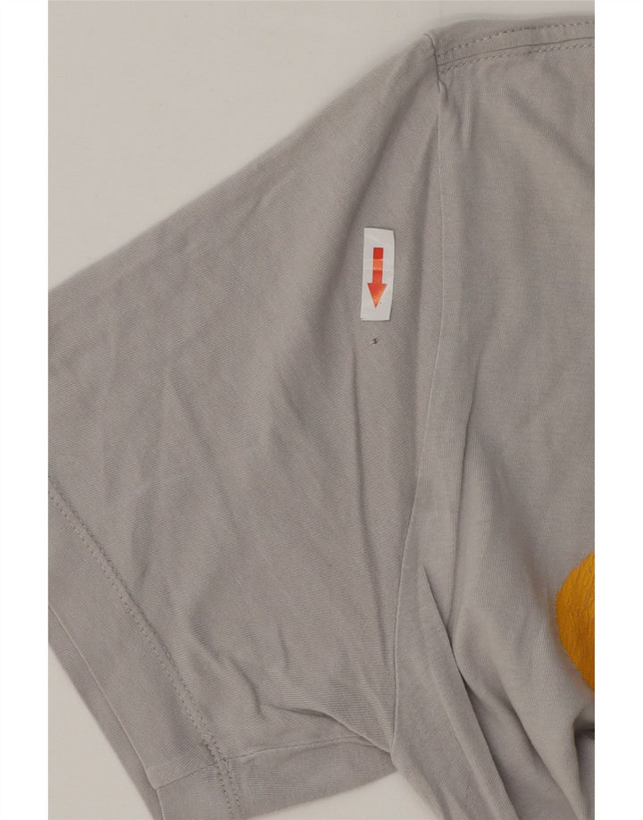 T-shirt grafica da uomo Nike Top XS in cotone grigio
