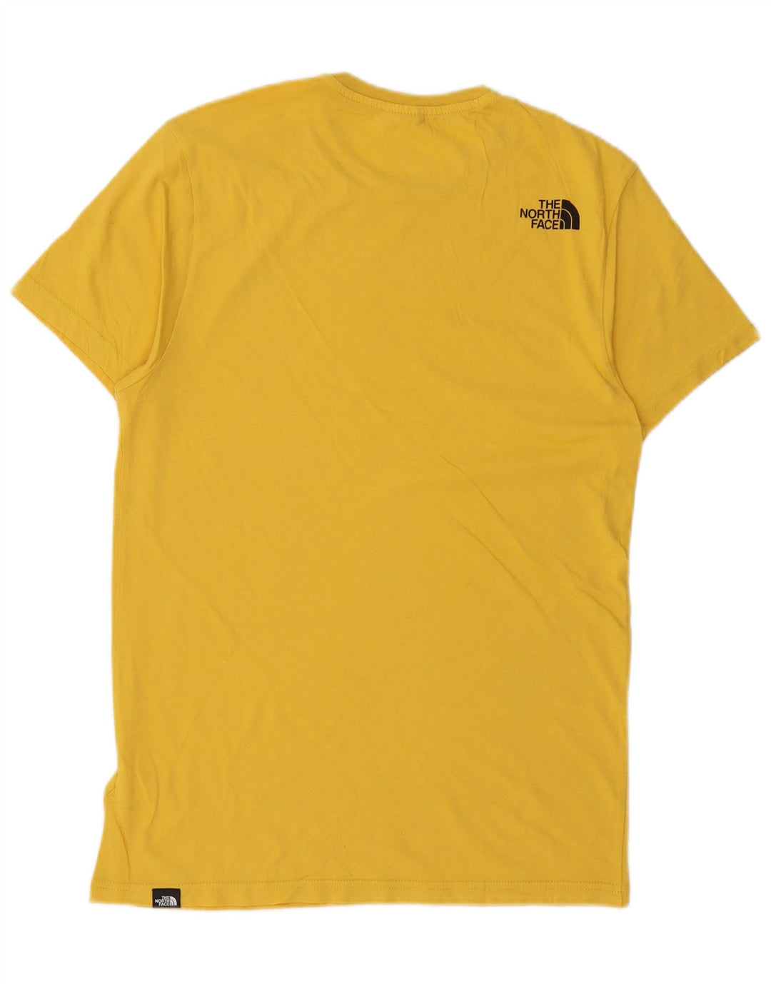 T-shirt da uomo The North Face Top Small in cotone giallo