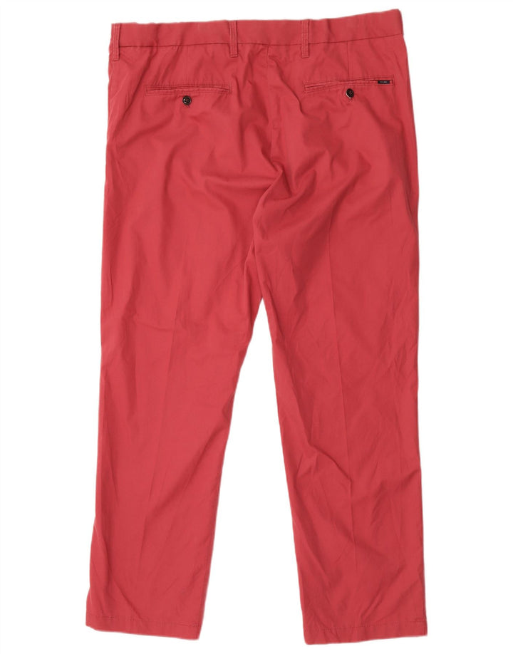 Pantaloni chino regolari da uomo Marks & Spencer W40 L31 cotone rosa
