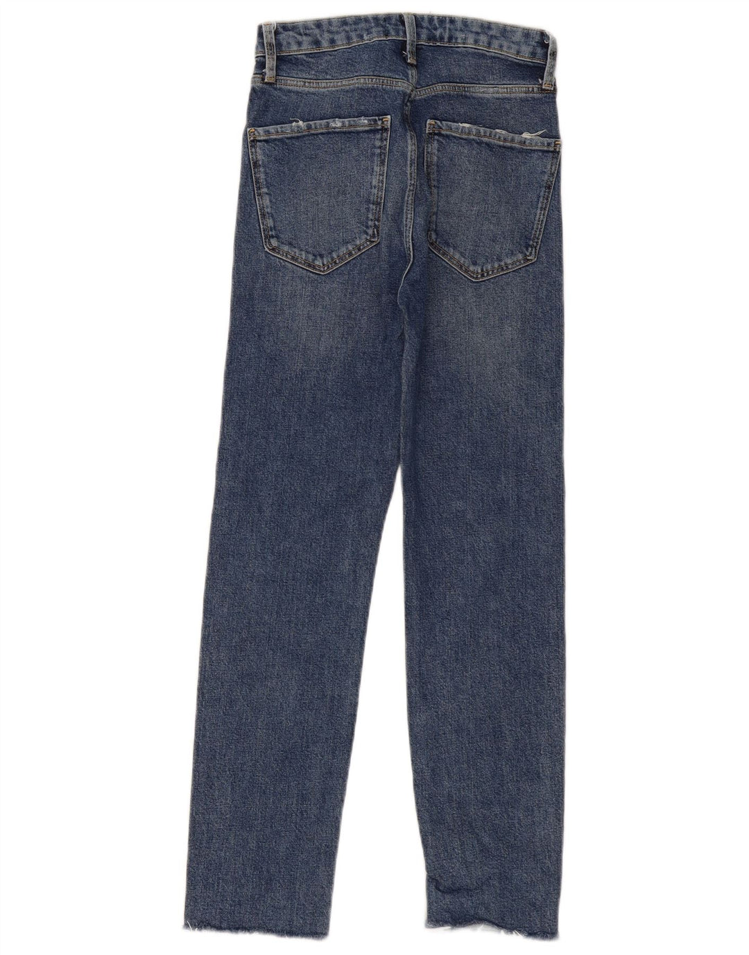 Jeans slim da donna Zara EU 34 2XS W24 L27 Blu