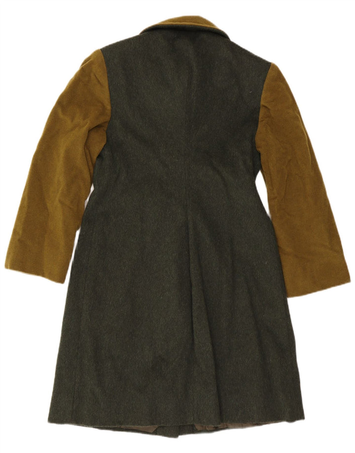 Soprabito vintage da donna UK 10 piccolo color verde