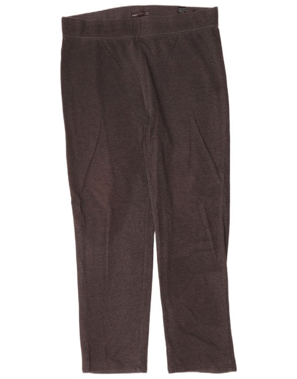 Leggings da donna Marks & Spencer UK 20 2XL Cotone grigio