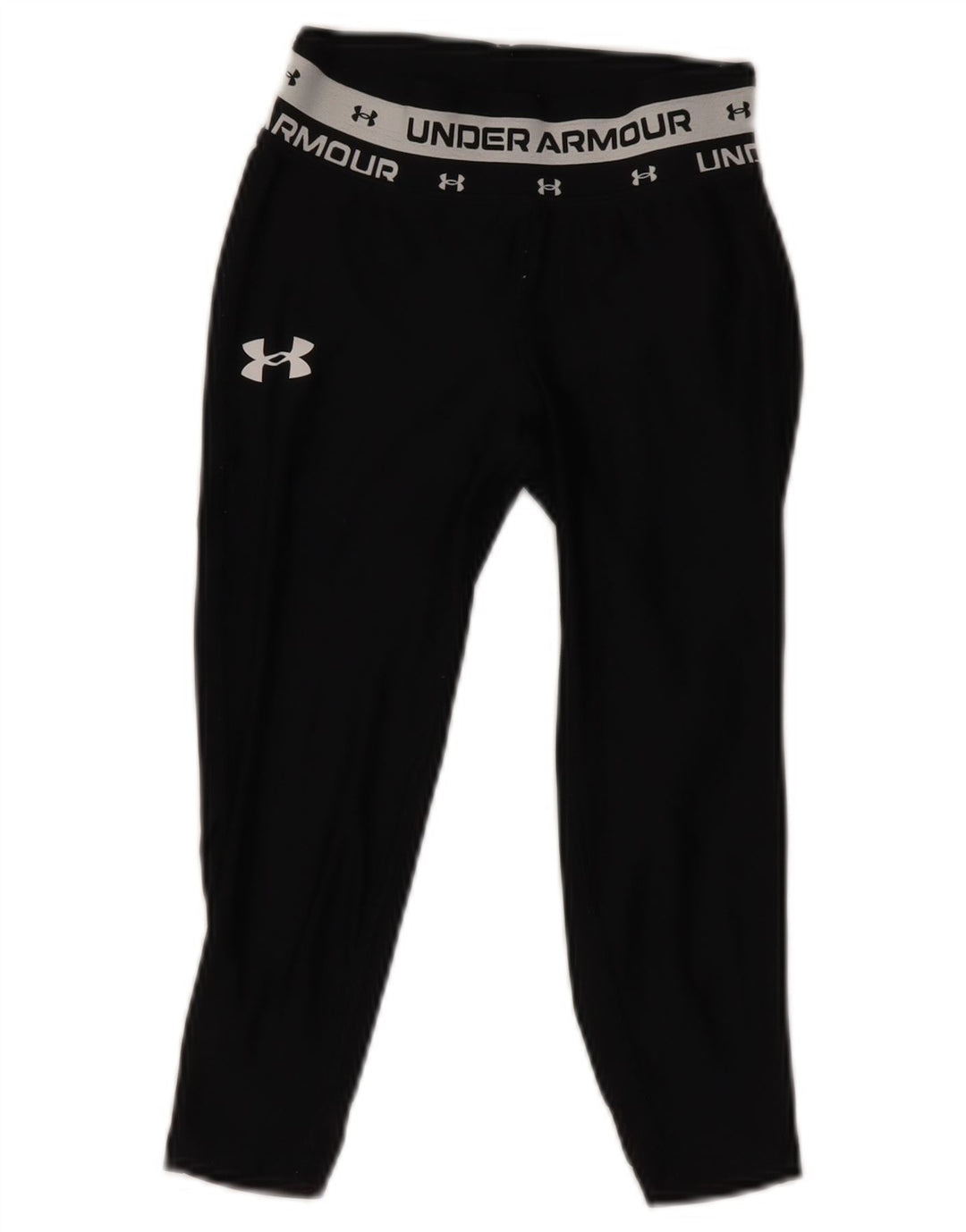 Leggings grafici per ragazze UNDER ARMOUR 7-8 anni piccoli in poliestere nero