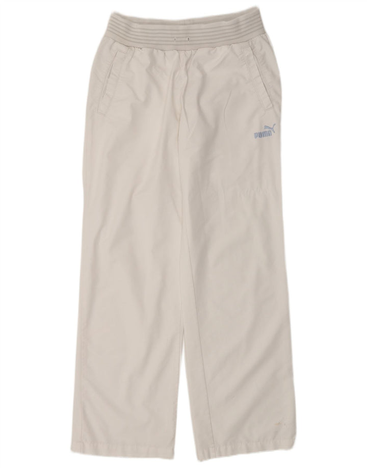 Pantaloni della tuta da donna Puma UK 12 Medium Bianco