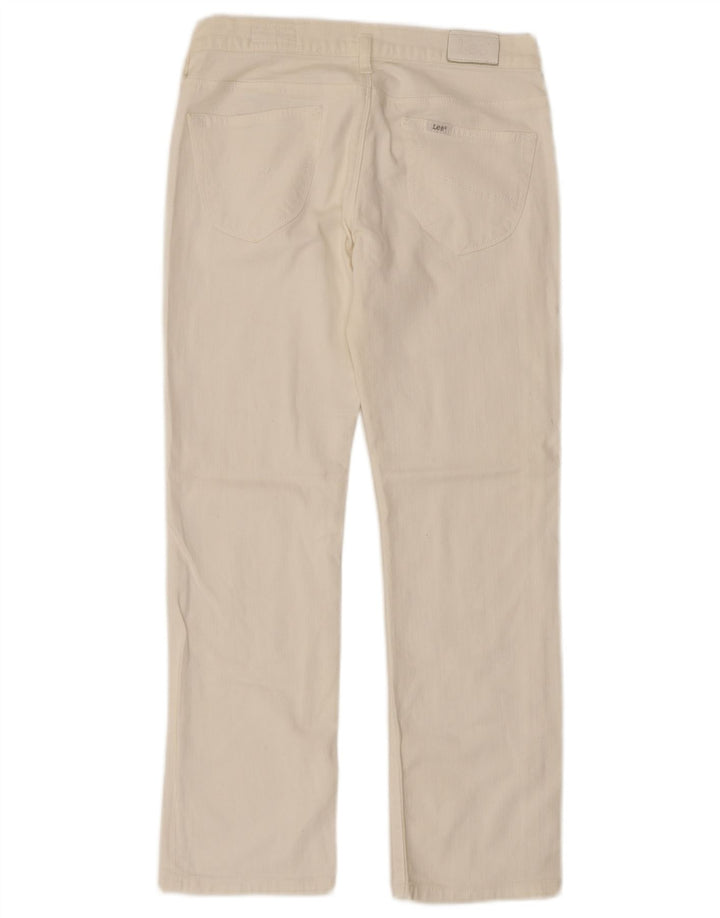 Jeans LEE Lilly Straight per ragazze 14-15 anni W28 L26 Cotone bianco